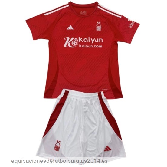 Nuevo 1ª Conjunto De Hombre Nottingham Forest 24/25 Rojo Baratas
